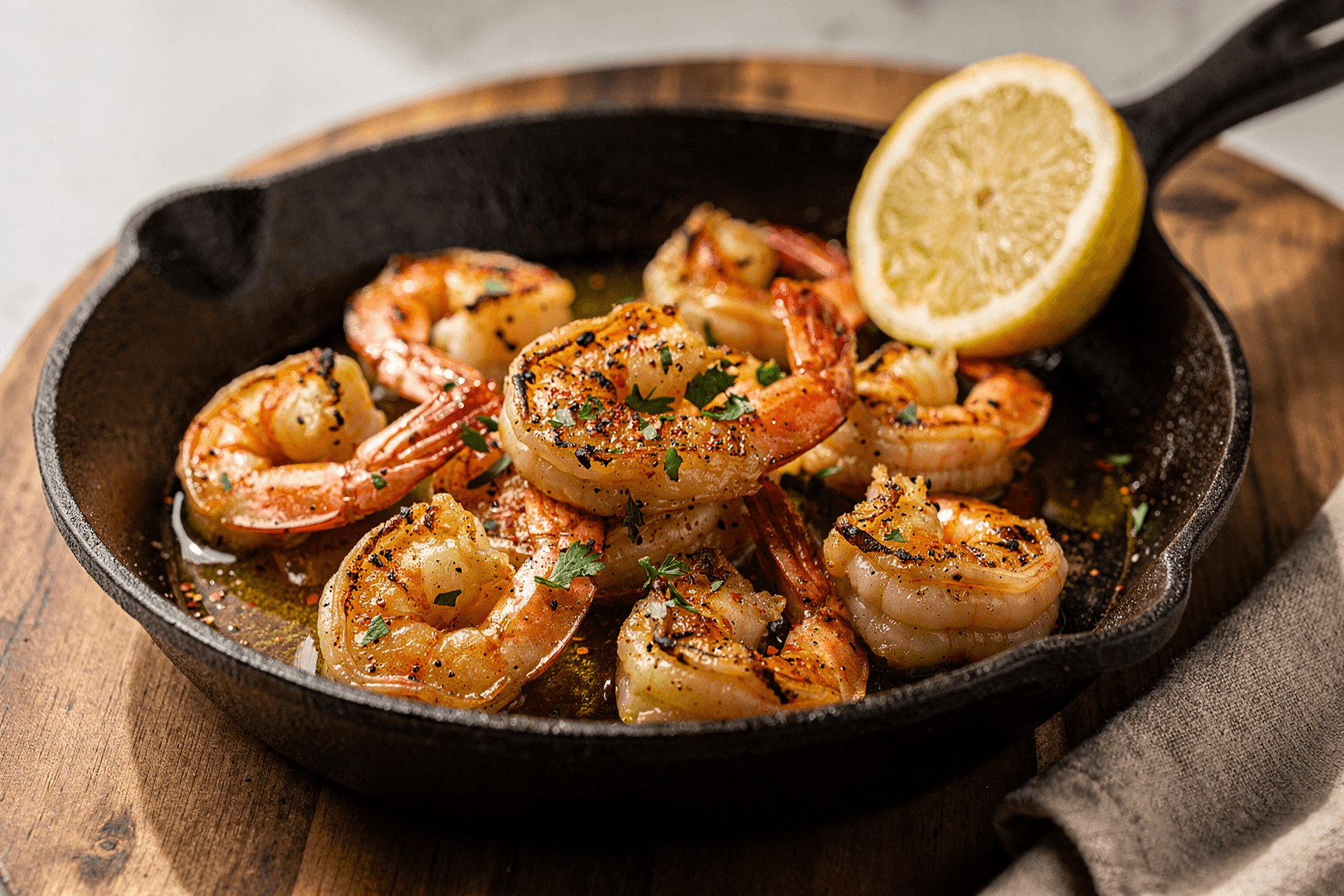Garlic Butter Shrimp Hero image